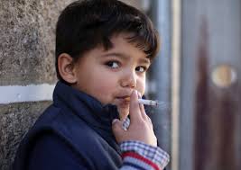Kids smoking