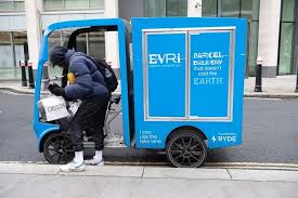 Evri's on its' bike.