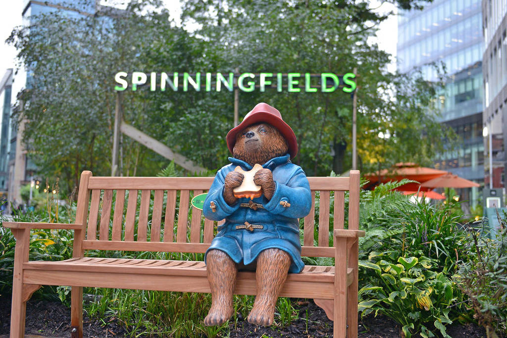 Paddington bear at a town near you.