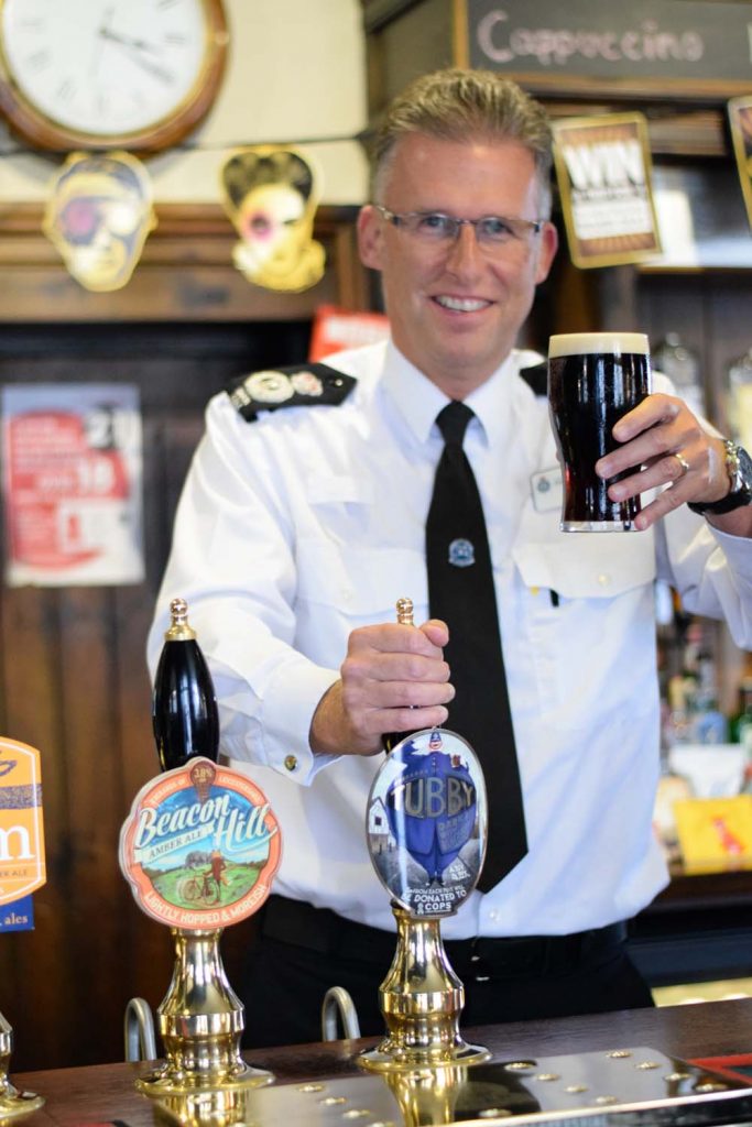 Pissed police is never a good look.