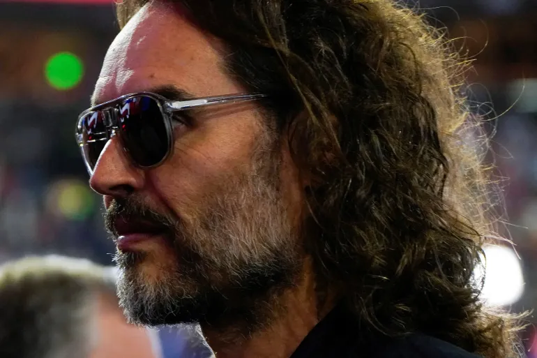 Russell Brand in rape charges.