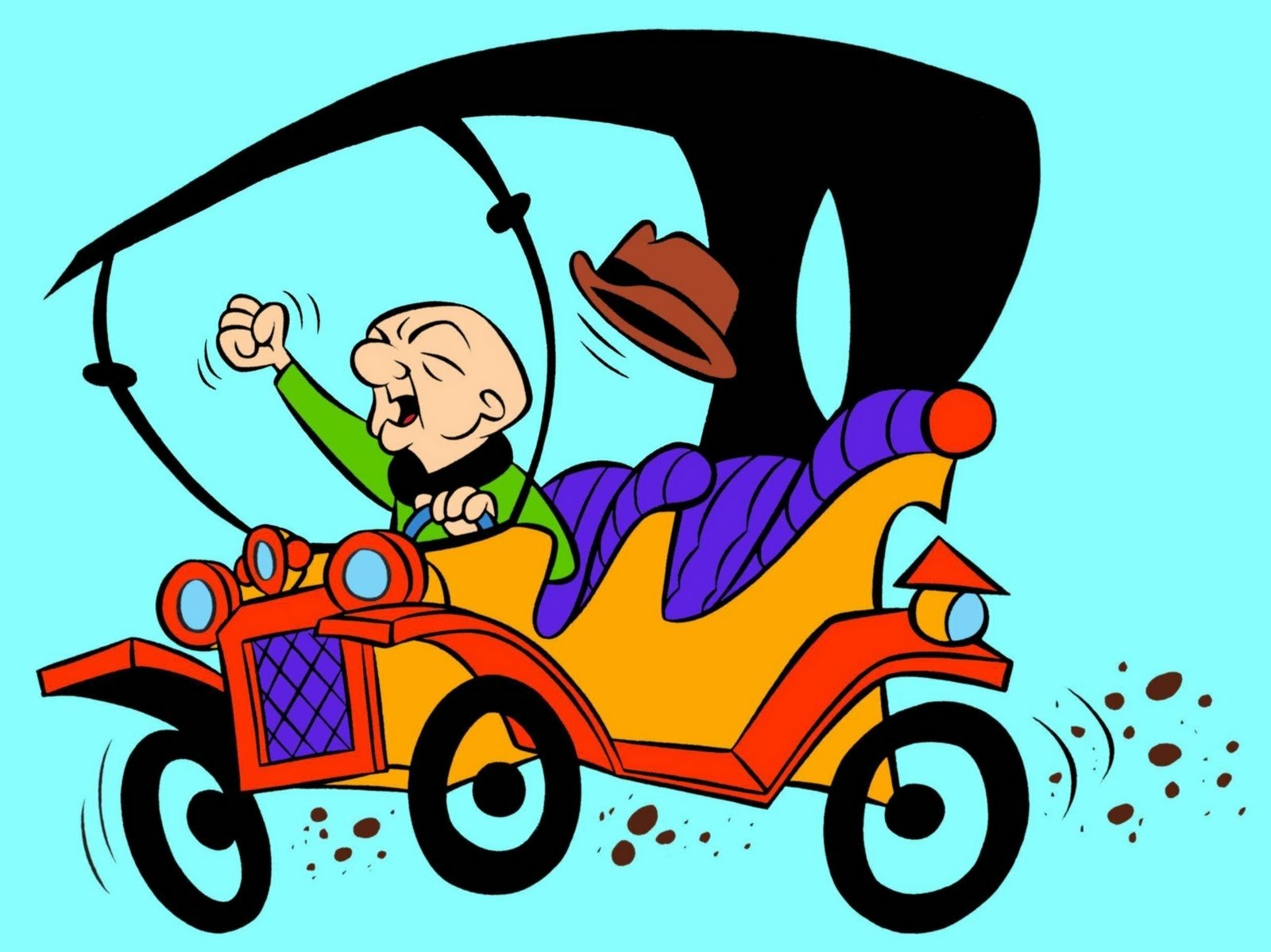Get off the road Mr. Magoo.