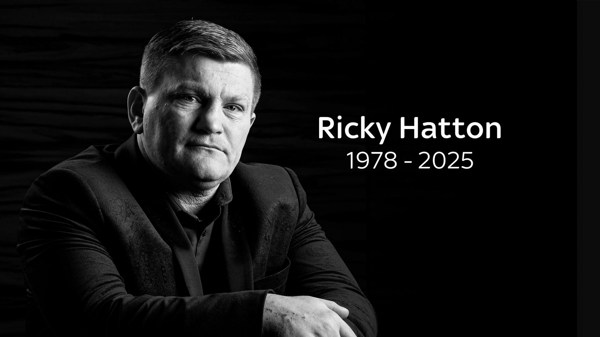 Ricky Hatton has died.