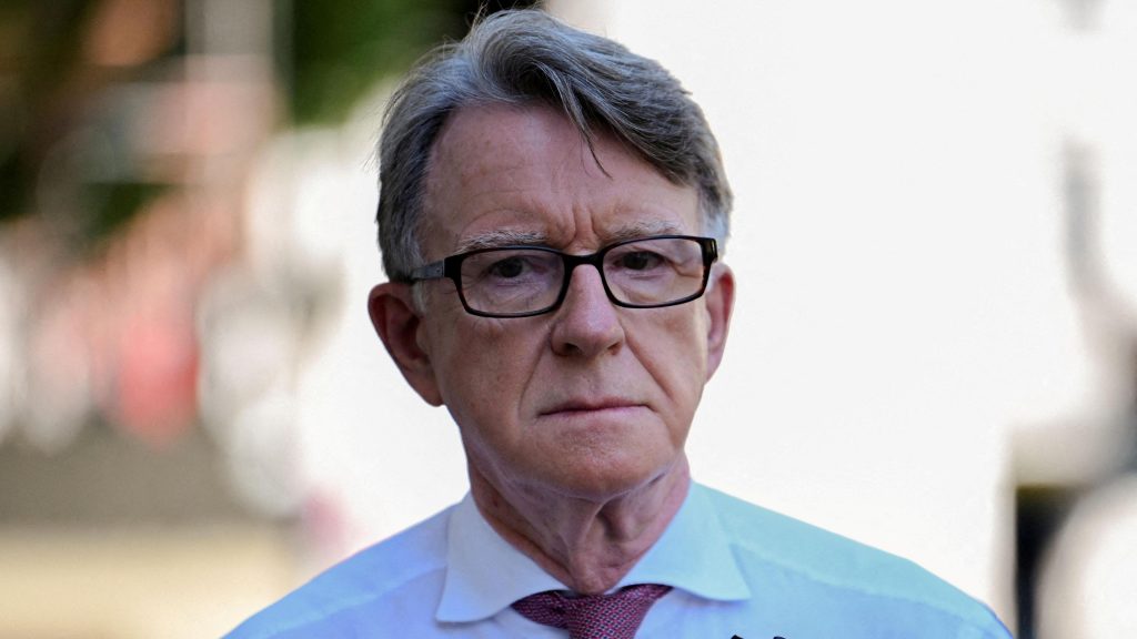 Mandelson released for now.