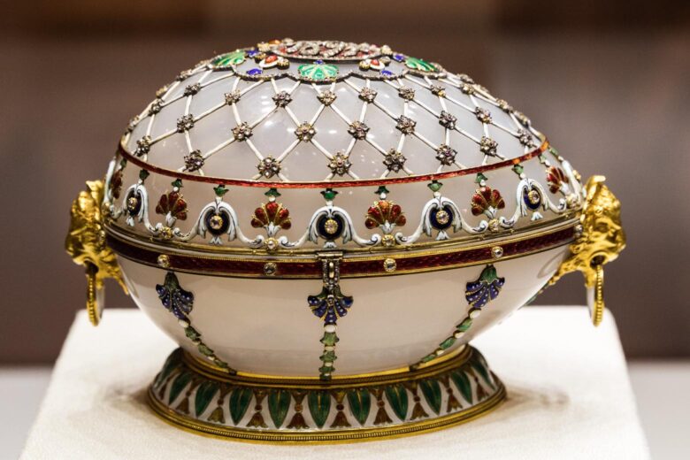 Just carrying around a Faberge egg!