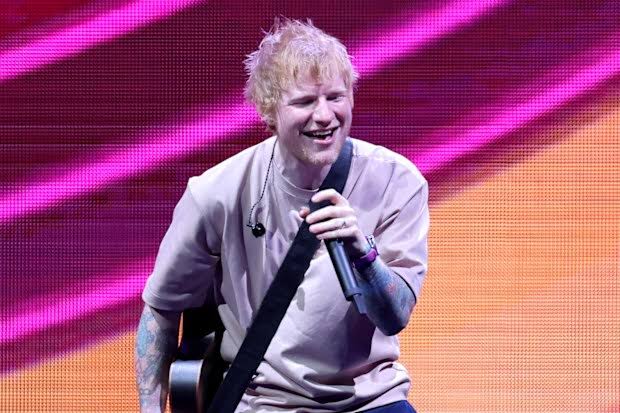 Sheeran loses support.